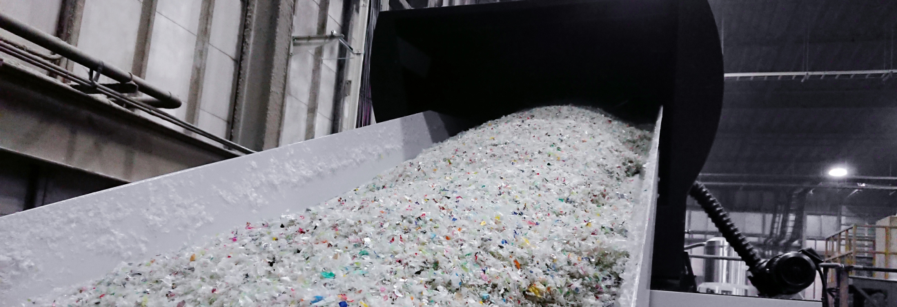plastic flake recycling process
